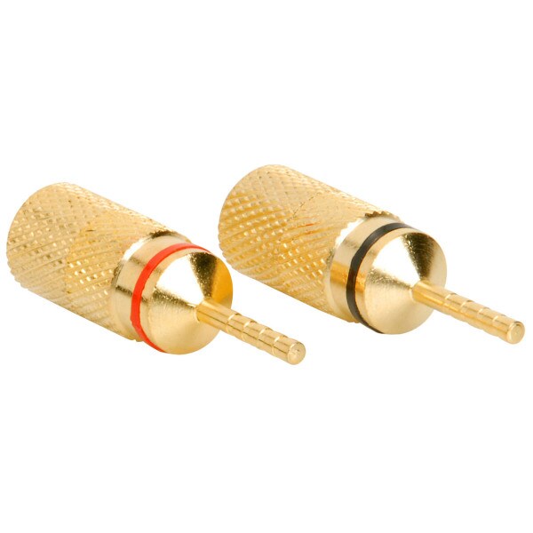 Main product image for Gold 12 AWG Pin Compression Connector Pair 091-310
